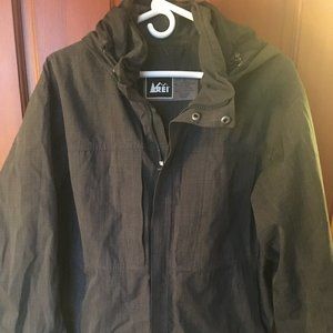 REI Mens E1 Raincoat